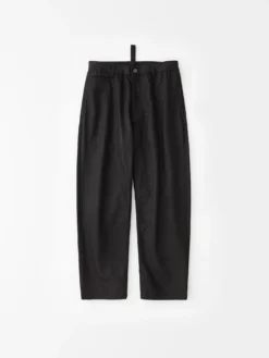 Studio Nicholson Bill Denim Pant In Black -Studio Nicholson BLACK FS scaled