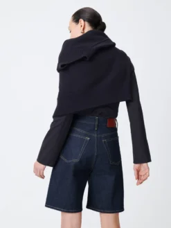 Studio Nicholson Bode Denim Short In Raw Indigo -Studio Nicholson BODESNW 149814OZREGENDENIMRAWINDIGO3 scaled