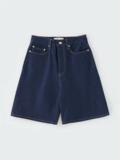 Studio Nicholson Bode Denim Short In Raw Indigo -Studio Nicholson BODESNW 149814OZREGENDENIMRAWINDIGO 0043 FS scaled