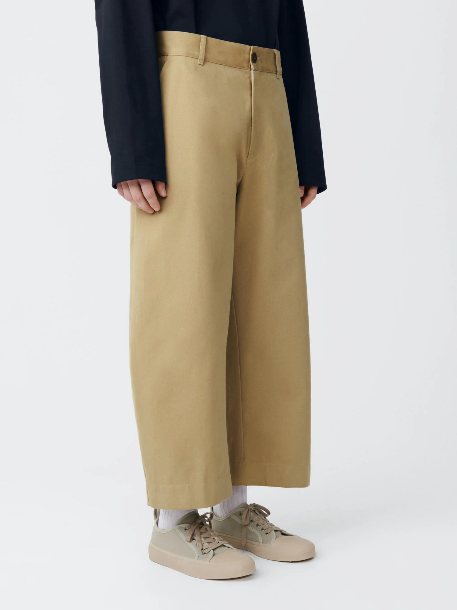 Studio Nicholson Bosun Pant In Tan 3 Studio Nicholson Bosun Pant In Tan - Image 3