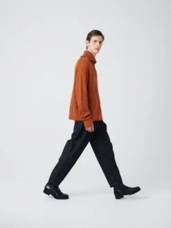 Studio Nicholson Bow Knit In Terracotta 9 Studio Nicholson Bow Knit In Terracotta -Studio Nicholson BOWKNITTERRACOTTA3 scaled