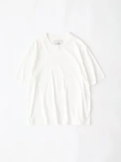 Studio Nicholson Bric T-Shirt In Optic White -Studio Nicholson BRICOPTICWHITE FS 421e84de dca3 4f4c b66e bc65605fb6b9 scaled