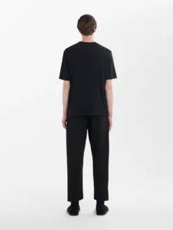 Studio Nicholson Bric T-Shirt In Black -Studio Nicholson BRICTEEBLACK2 scaled