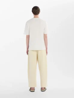 Studio Nicholson Bric T-Shirt In Optic White -Studio Nicholson BRICTEEOPTICWHITE2 97624c57 b1a8 416d b465 37b7dd63cc20 scaled