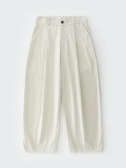 Studio Nicholson Bridges Pant In Ash -Studio Nicholson BRIDGESSNM 132WASHEDCOTTONPOLYASH 0083 FS scaled