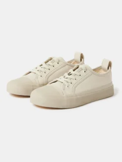 Studio Nicholson Byrd Canvas Shoe In Dove