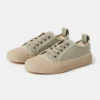 Studio Nicholson Byrd Canvas Shoe In Khaki