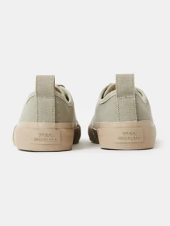 Studio Nicholson Byrd Canvas Shoe In Khaki -Studio Nicholson BYRDSHOEKHAKI2 scaled