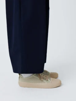 Studio Nicholson Byrd Canvas Shoe In Khaki -Studio Nicholson BYRDSHOEKHAKI5 scaled