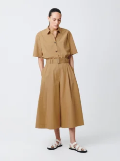 Studio Nicholson Benko Pant In Sand 9 Studio Nicholson Benko Pant In Sand -Studio Nicholson BenkoSNW 838PowderCottonPantsSand scaled