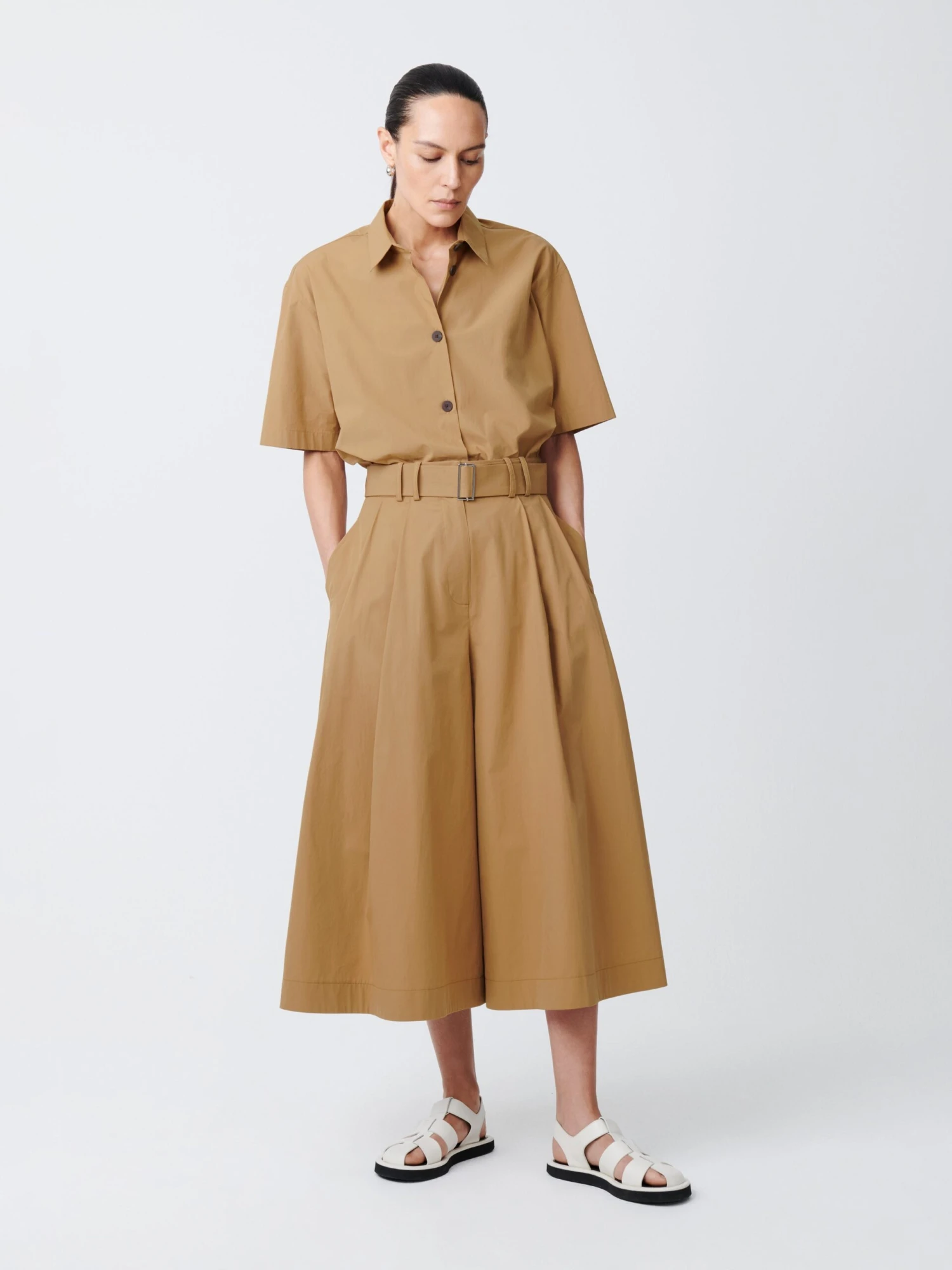 Studio Nicholson Benko Pant In Sand 3 Studio Nicholson Benko Pant In Sand - Image 3