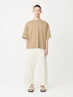 Studio Nicholson Bosun Denim Pant In Parchment