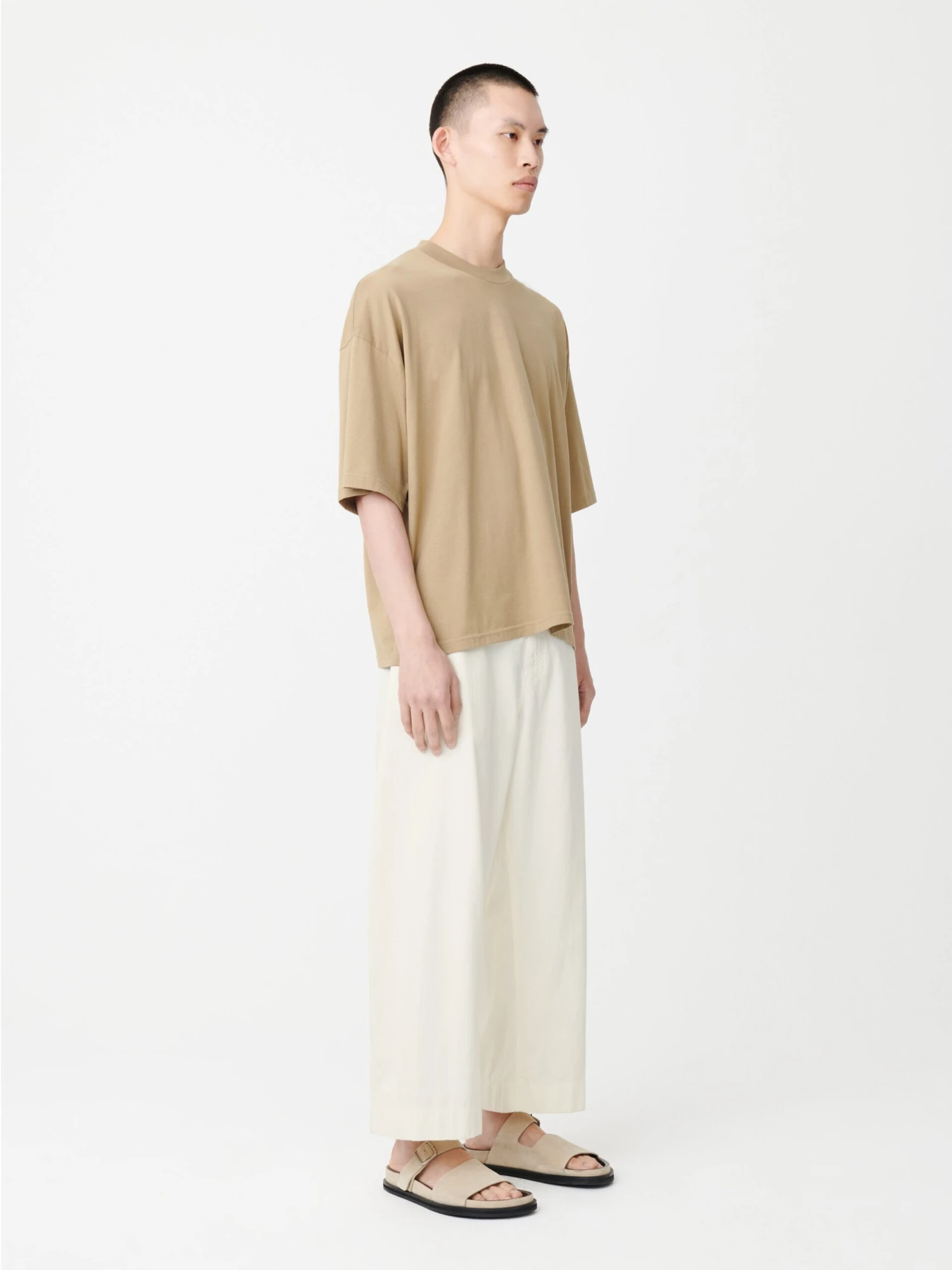 Studio Nicholson Bosun Denim Pant In Parchment 2 Studio Nicholson Bosun Denim Pant In Parchment - Image 2