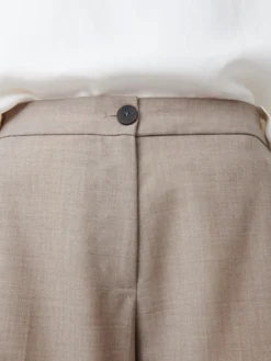 Studio Nicholson Cabra Short In Straw Melange 11 Studio Nicholson Cabra Short In Straw Melange -Studio Nicholson CABRASNW 1495LWTROPICALWOOLSHORTSinSTRAWMELANGE1 scaled