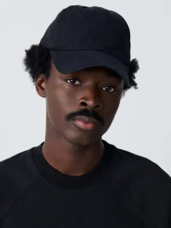 Studio Nicholson Logo Cap In Darkest Navy -Studio Nicholson CAPDARKESTNAVY scaled