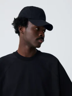 Studio Nicholson Logo Cap In Darkest Navy -Studio Nicholson CAPDARKESTNAVY1 scaled