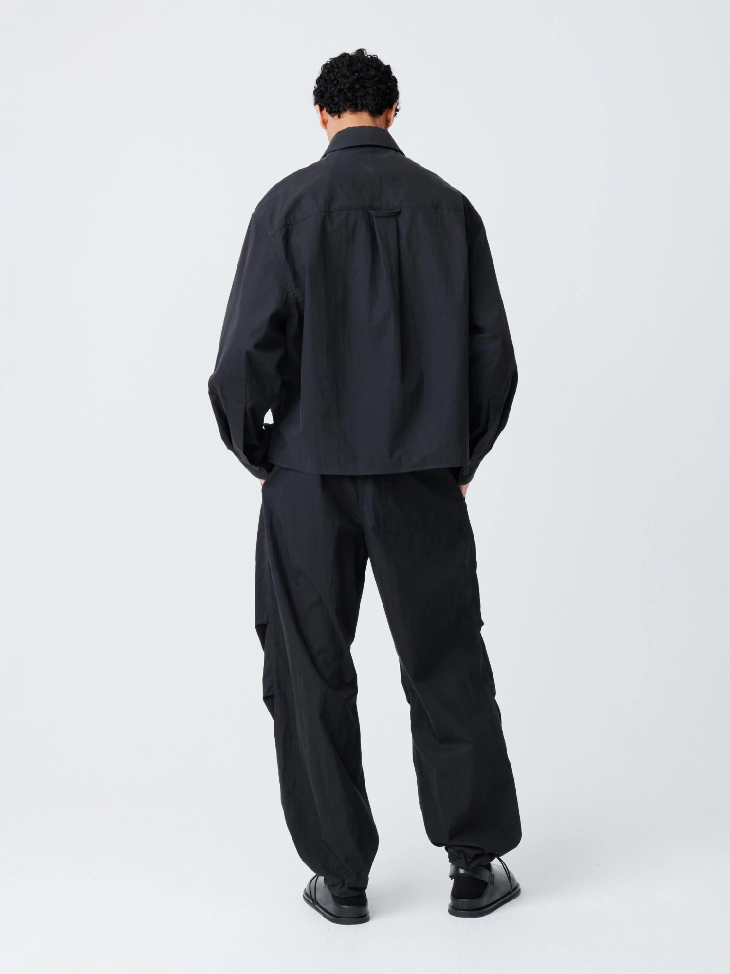 Studio Nicholson Caro Pant In Darkest Navy 3 Studio Nicholson Caro Pant In Darkest Navy - Image 3