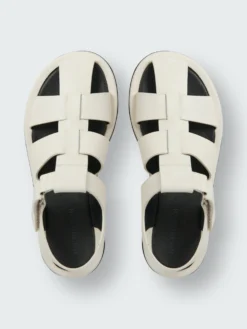 Studio Nicholson Cassius Shoe In Parchment 9 Studio Nicholson Cassius Shoe In Parchment -Studio Nicholson CASSIUSSNW 1380SOFTCALFLEATHERPARCHMENT 0142 scaled