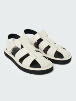 Studio Nicholson Cassius Shoe In Parchment 11 Studio Nicholson Cassius Shoe In Parchment -Studio Nicholson CASSIUSSNW 1380SOFTCALFLEATHERPARCHMENT 0150 scaled