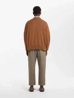 Studio Nicholson Ceilo Knit In Almond -Studio Nicholson CEILOKNITINALMOND3 scaled