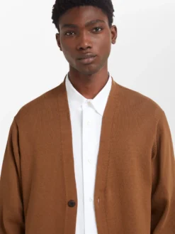 Studio Nicholson Ceilo Knit In Almond -Studio Nicholson CEILOKNITINALMOND5 scaled