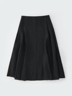 Studio Nicholson Centro Skirt In Black 12 Studio Nicholson Centro Skirt In Black -Studio Nicholson CENTROSNW 1337TRANSLUBBLACK 0354 FS scaled