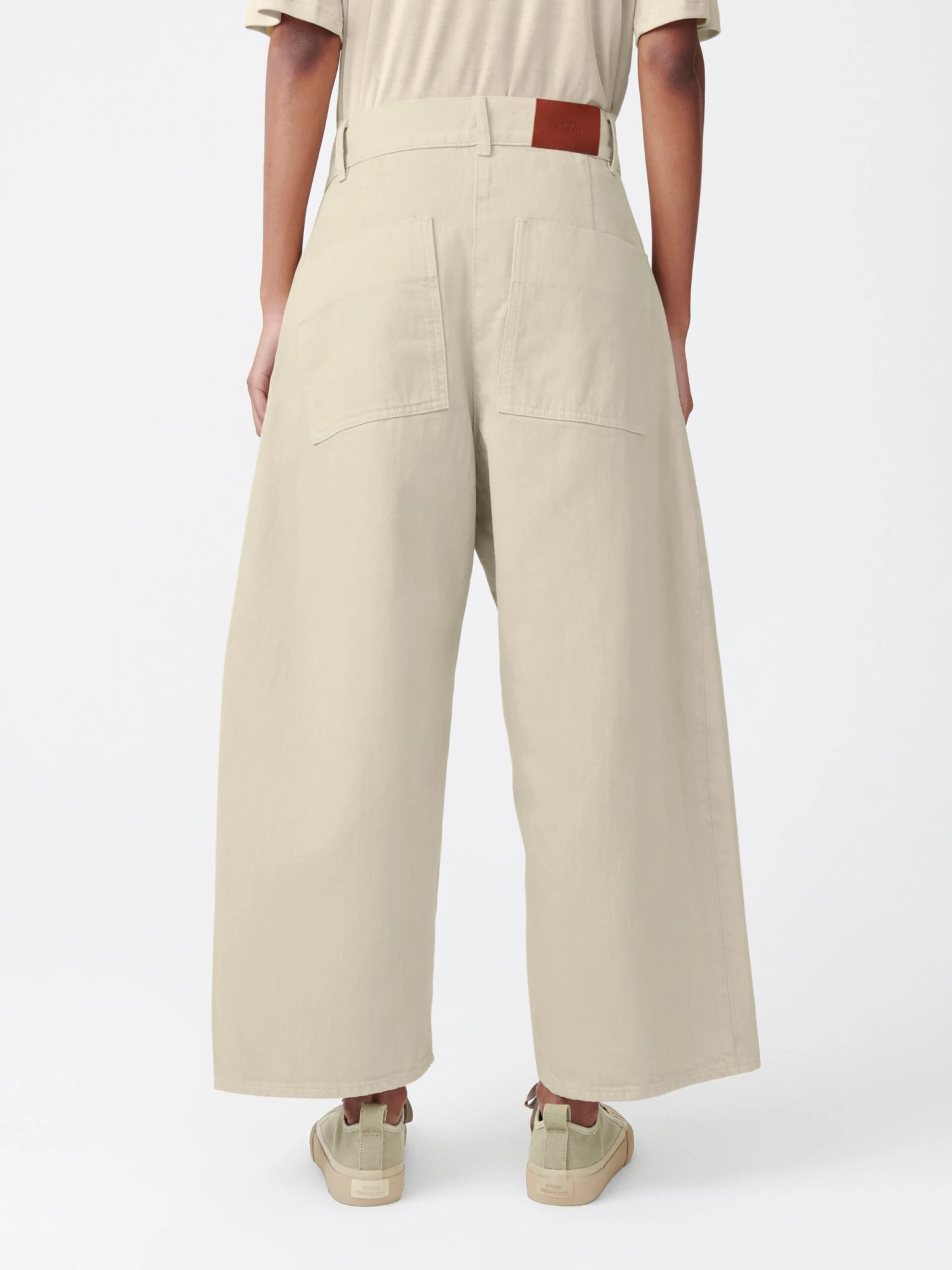 Studio Nicholson Chalco Denim Pant In Dove 5 Studio Nicholson Chalco Denim Pant In Dove - Image 5