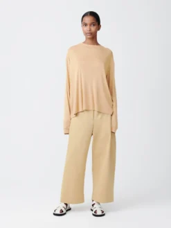 Studio Nicholson Chalco Twill Pant In Sand