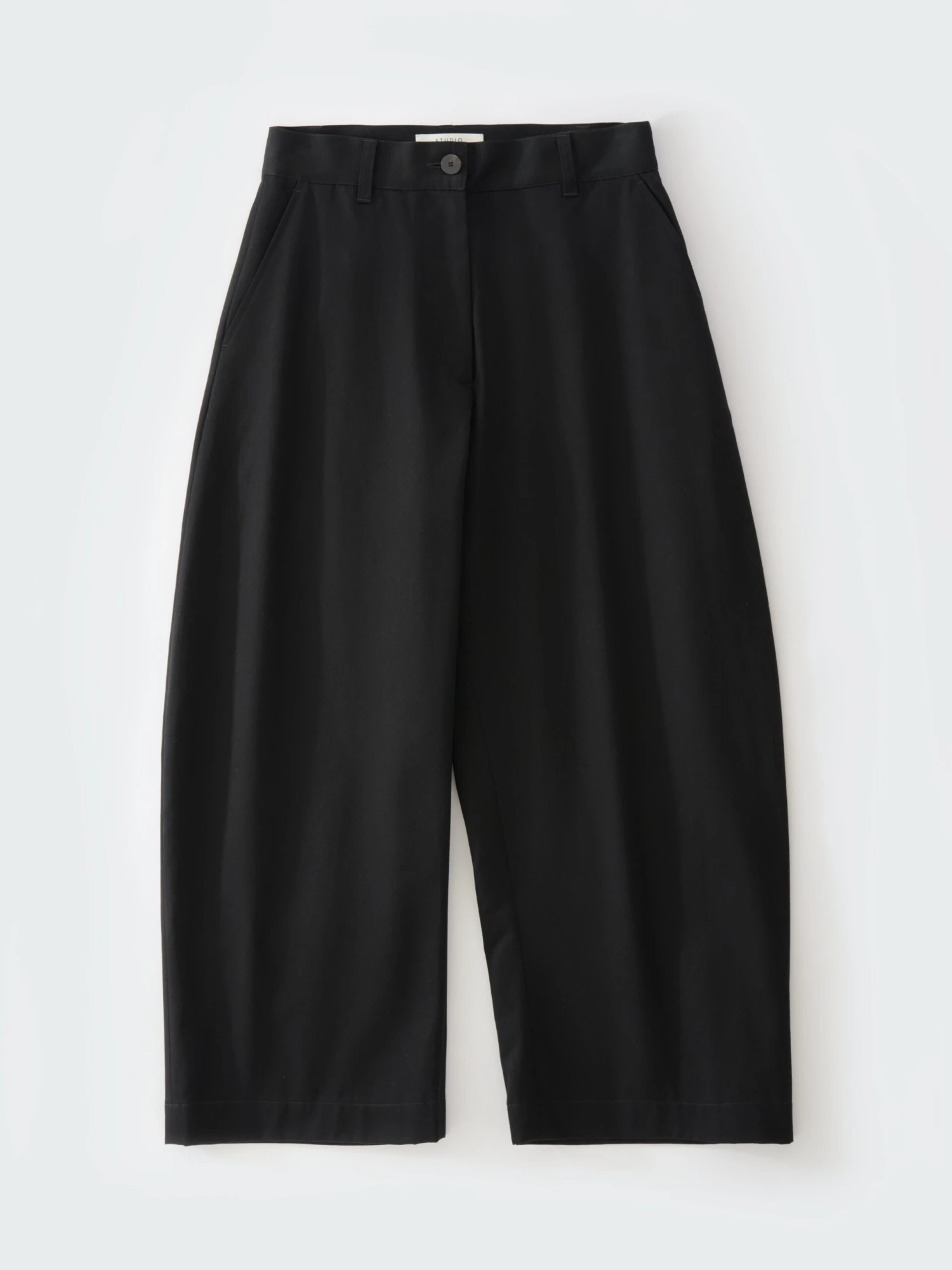 Studio Nicholson Chalco Twill Pant In Black 8 Studio Nicholson Chalco Twill Pant In Black - Image 8