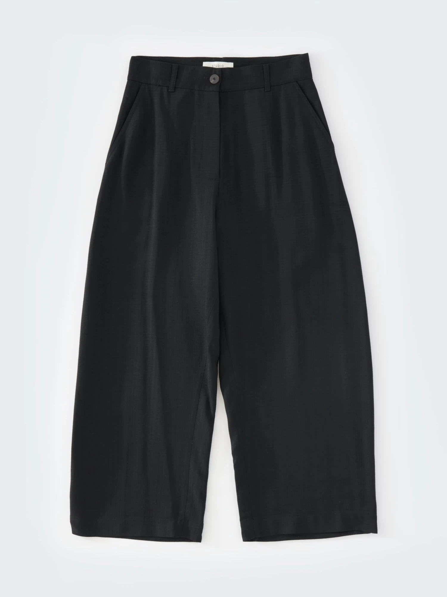Studio Nicholson Chalco Basket Weave Pant In Black 7 Studio Nicholson Chalco Basket Weave Pant In Black - Image 7
