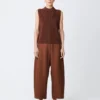 Studio Nicholson Chalco Pant In Carob Brown