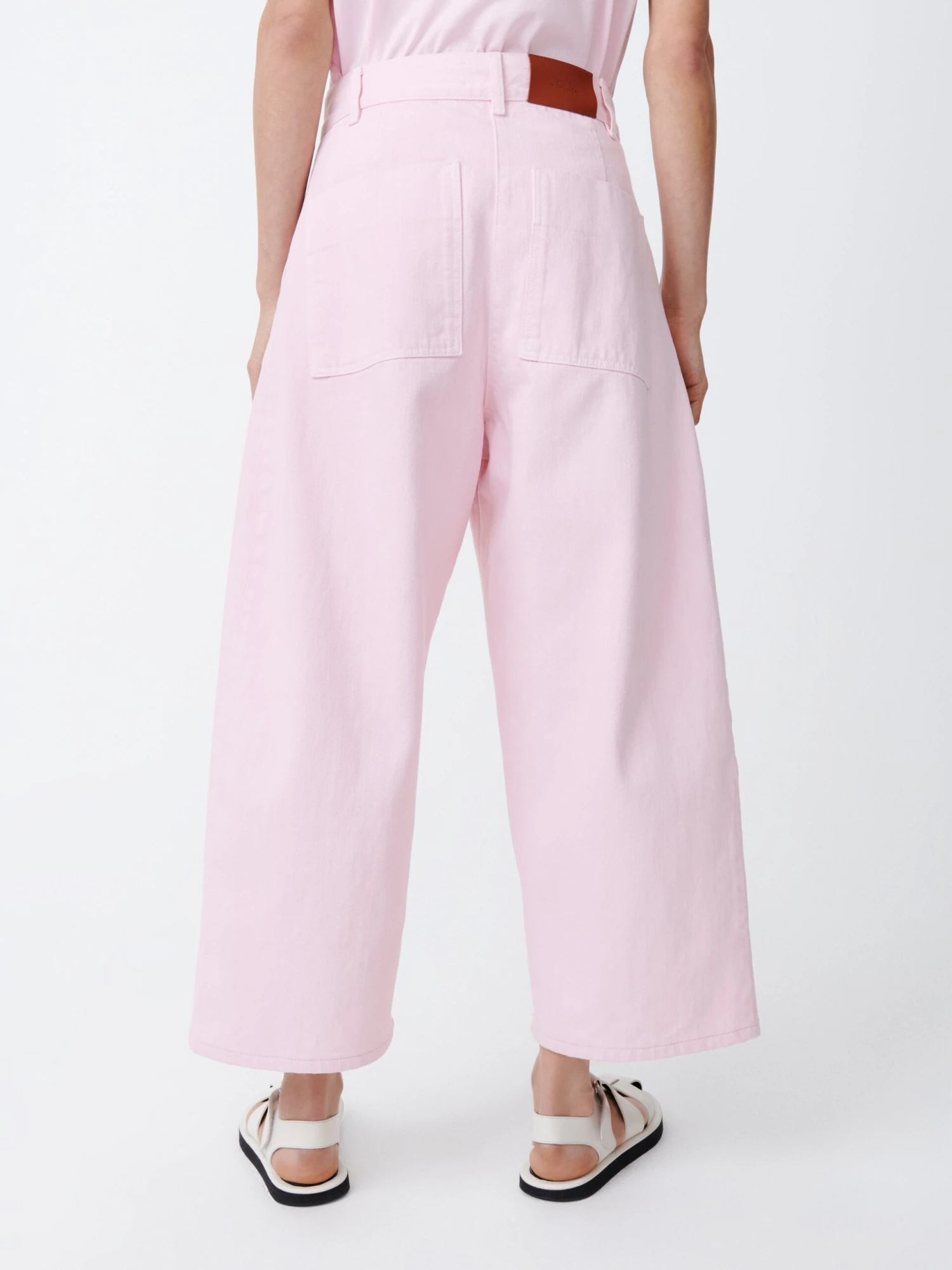 Studio Nicholson Chalco Denim Pant In Miami Pink 5 Studio Nicholson Chalco Denim Pant In Miami Pink - Image 5