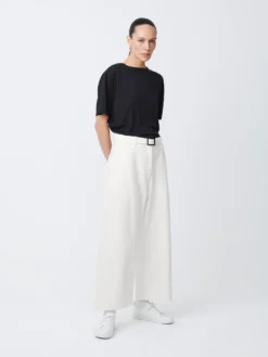 Studio Nicholson Chalco Denim Pant In Parchment 11 Studio Nicholson Chalco Denim Pant In Parchment -Studio Nicholson CHALCOSNW 1417RCYCLDGRMNTDYEDNMPARCHMENT4 scaled