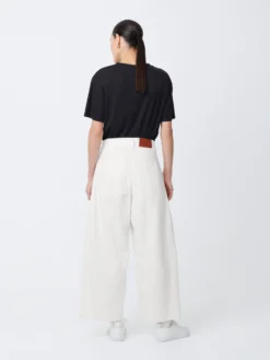 Studio Nicholson Chalco Denim Pant In Parchment 12 Studio Nicholson Chalco Denim Pant In Parchment -Studio Nicholson CHALCOSNW 1417RCYCLDGRMNTDYEDNMPARCHMENT5 scaled