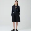 Studio Nicholson Cito Shorts In Darkest Navy