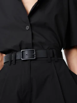 Studio Nicholson Cito Short In Black 11 Studio Nicholson Cito Short In Black -Studio Nicholson CITOSNW 846POWDERCOTTONBLACK3 scaled