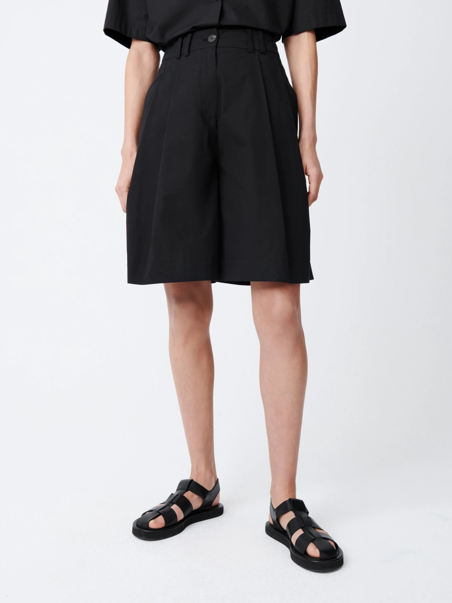 Studio Nicholson Cito Short In Black 5 Studio Nicholson Cito Short In Black - Image 5