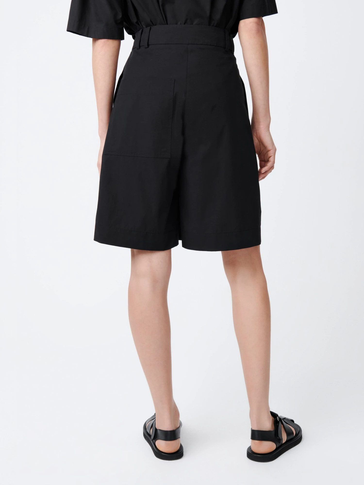 Studio Nicholson Cito Short In Black 6 Studio Nicholson Cito Short In Black - Image 6