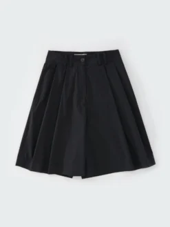 Studio Nicholson Cito Short In Black 14 Studio Nicholson Cito Short In Black -Studio Nicholson CITOSNW 846POWDERCOTTONBLACK 0063 FS scaled