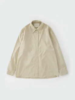 Studio Nicholson Cloud Shirt In Dark Stone -Studio Nicholson CLOUDSNM 1206DARKSTONE 0161 FS scaled