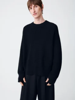 Studio Nicholson Coe Knit In Darkest Navy