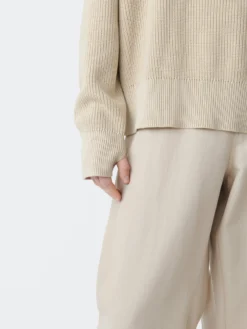 Studio Nicholson Coe Knit In Cloud 10 Studio Nicholson Coe Knit In Cloud -Studio Nicholson COESNM 1114DRYRIBCOTTONCLOUD scaled