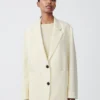 Studio Nicholson Conde Dry Cotton Jacket In Parchment