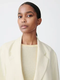 Studio Nicholson Conde Dry Cotton Jacket In Parchment -Studio Nicholson CONDEJACKETPARCHMENT4 scaled