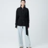 Studio Nicholson Condell Crepe Shirt In Black