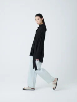 Studio Nicholson Condell Crepe Shirt In Black 9 Studio Nicholson Condell Crepe Shirt In Black -Studio Nicholson CONDELLSHIRTBLACK3 scaled