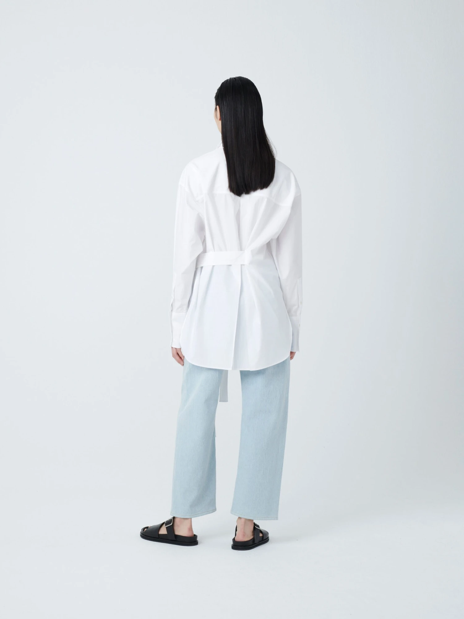 Studio Nicholson Condell Shirt In Optic White 3 Studio Nicholson Condell Shirt In Optic White - Image 3