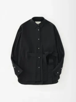 Studio Nicholson Condell Crepe Shirt In Black 11 Studio Nicholson Condell Crepe Shirt In Black -Studio Nicholson CONDELLSNW 1095 58727 FS scaled