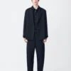Studio Nicholson Conde Jacket In Darkest Navy