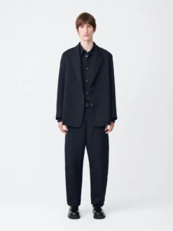 Studio Nicholson Conde Jacket In Darkest Navy